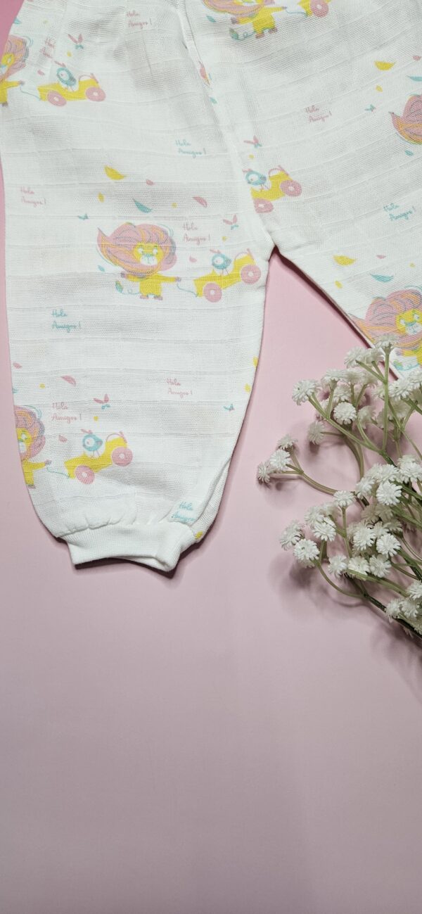 20251220_180115.jpg Premium Muslin Pyjama Set – "The Lion Amigo" Edition