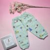 Premium Muslin Pyjama Set – "The mountain camper(mint green)" Edition