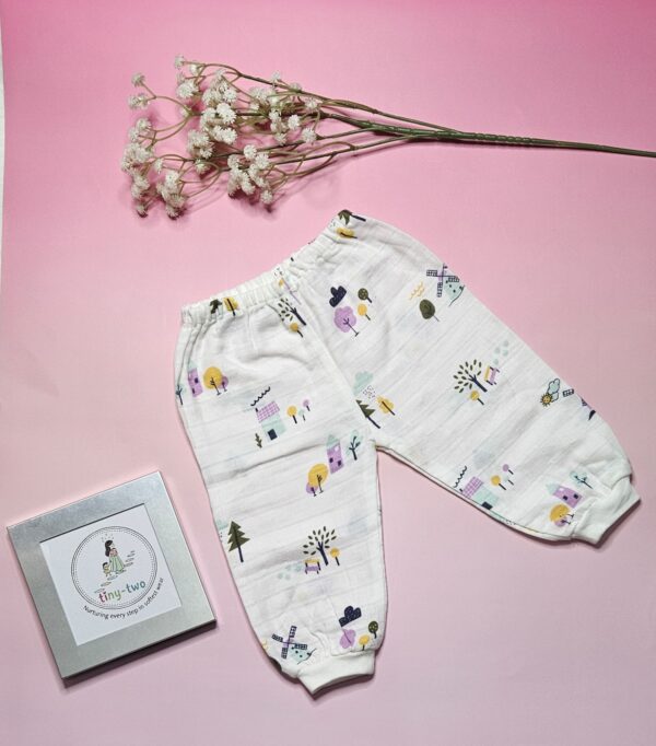 Premium Muslin Pyjama Set – "The Country Windmill"" Edition