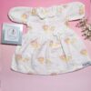 Premium Muslin Frock & Bloomers Set – "Hola Amigo Lion"