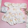 Premium Muslin Frock & Bloomers Set – "Hola Amigo Lion"