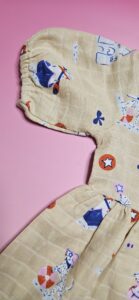 Beach Day Dog - Muslin Frock & Bloomers Set