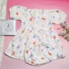 Premium Muslin Frock & Bloomers Set – "The Party Bird"