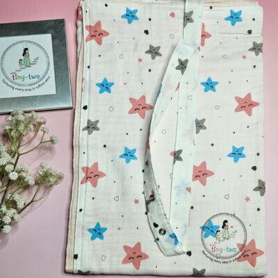 2-in-1 Premium Muslin Feeding Cover & Nursing Wrap