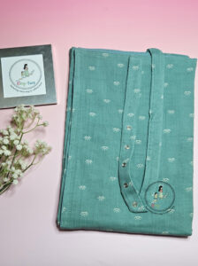 2-in-1 Premium Muslin Feeding Cover & Nursing Wrap