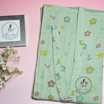 2-in-1 Premium Muslin Feeding Cover & Nursing Wrap