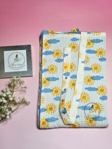 2-in-1 Premium Muslin Feeding Cover & Nursing Wrap