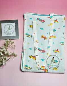 2-in-1 Premium Muslin Feeding Cover & Nursing Wrap