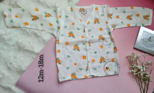 Orange Blossom:Pure Comfort for Growing Explorers: The Muslin Long-Sleeve Pyjama Set