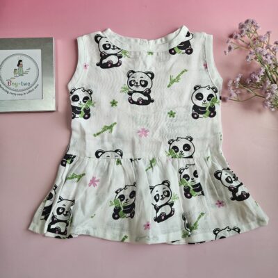 Muslin Baby Frock (3–6 Months) - Aero 2