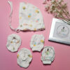 Pure Muslin Newborn Essentials Set (Cap, Mittens & Booties)