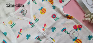 Flutter-Bee:Pure Comfort for Growing Explorers: The Muslin Long-Sleeve Pyjama Set