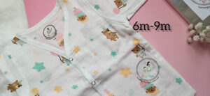 Bear & Balloon Organic Muslin Pyjama Set