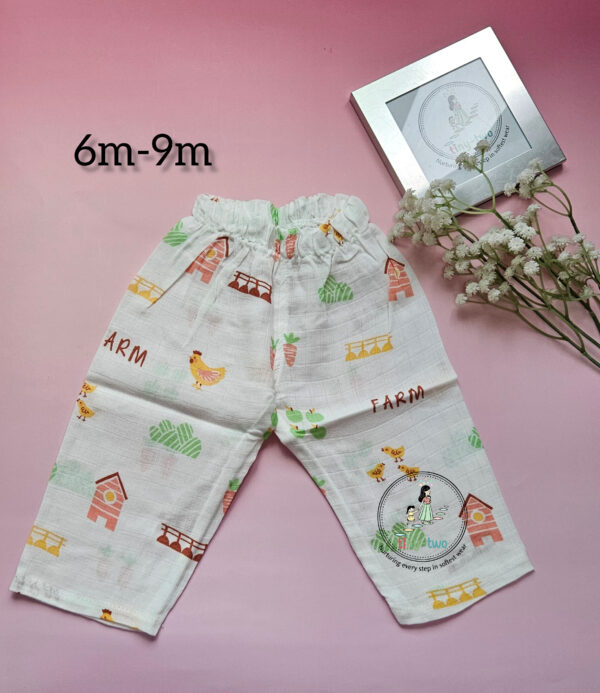 "Farm Life":Pure Comfort for Growing Explorers: The Muslin Long-Sleeve Pyjama Set