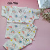 Rainbow Organic Muslin Pyjama Set