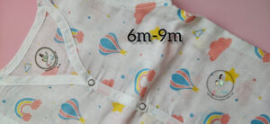 Rainbow Organic Muslin Pyjama Set