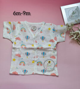 Rainbow Organic Muslin Pyjama Set