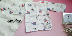 Little Sailor Organic Muslin Full-Length Pyjama Set