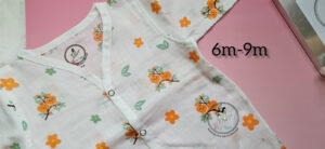 Orange Blossom Organic Muslin Pyjama Set