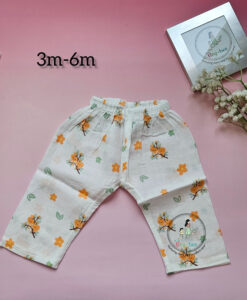 Orange Blossom:Pure Comfort for Growing Explorers: The Muslin Long-Sleeve Pyjama Set