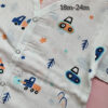 Little Builder Organic Muslin Full-Length Pyjama Set