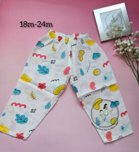 "Candy Treat":Pure Comfort for Growing Explorers: The Muslin Long-Sleeve Pyjama Set