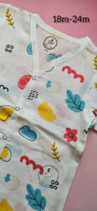 "Candy Treat":Pure Comfort for Growing Explorers: The Muslin Long-Sleeve Pyjama Set