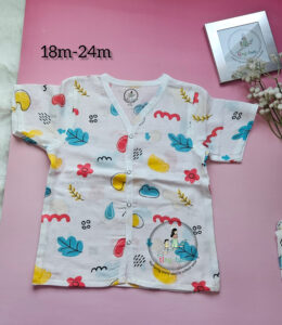 "Candy Treat":Pure Comfort for Growing Explorers: The Muslin Long-Sleeve Pyjama Set