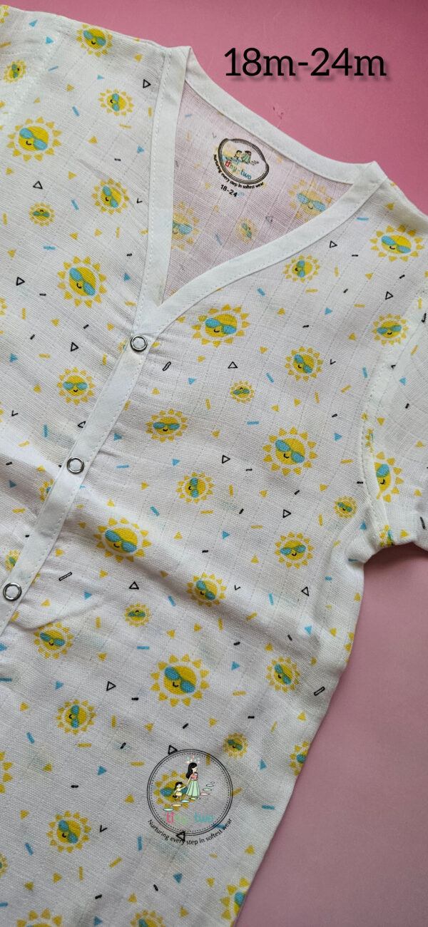 Sunny Side Organic Muslin Pyjama Set