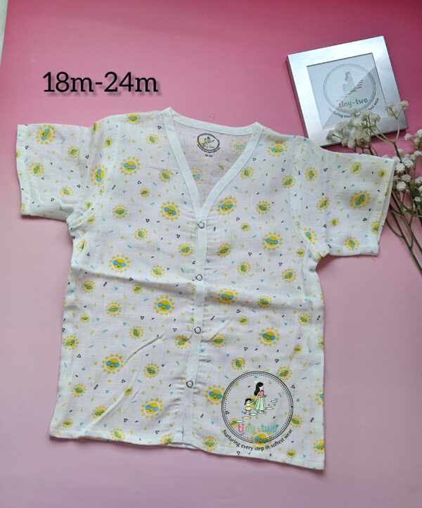 Sunny Side Organic Muslin Pyjama Set