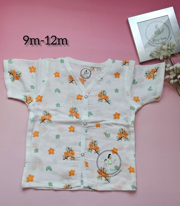 Orange Blossom Organic Muslin Pyjama Set