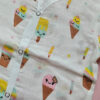 Ice-cream delight:Pure Comfort for Growing Explorers: The Muslin Long-Sleeve Pyjama Set