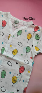 Happy Balloons Organic Muslin Pyjama Set