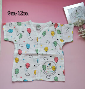 Happy Balloons Organic Muslin Pyjama Set