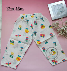 Flutter-Bee:Pure Comfort for Growing Explorers: The Muslin Long-Sleeve Pyjama Set