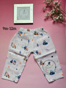 Little Builder Organic Muslin Full-Length Pyjama Set