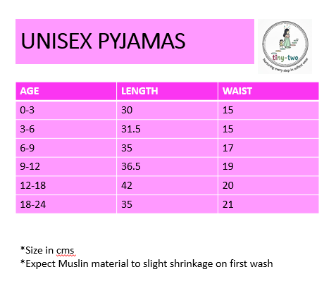 Unisex Pyjamas Premium Muslin Pyjama Set – "The Lion Amigo" Edition