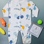 Sleepsuit with footer