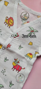 Jungle Friends: The Muslin Long-Sleeve Pyjama Set