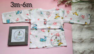 Tiny Deer Organic Muslin Full-Length Pyjama Set