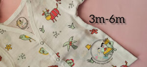 Jungle Friends: The Muslin Long-Sleeve Pyjama Set