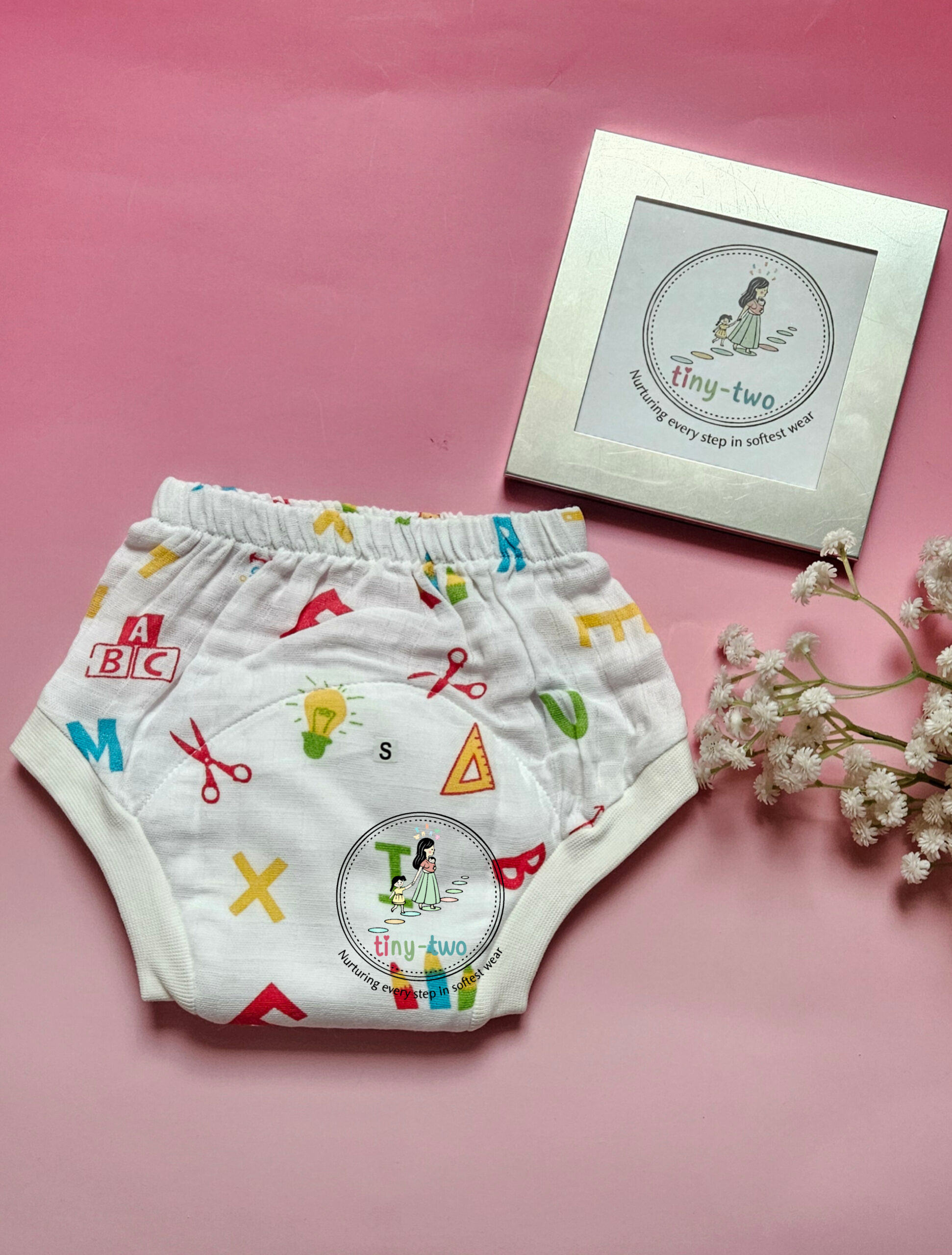 Soft Muslin Padded Training Undies 2