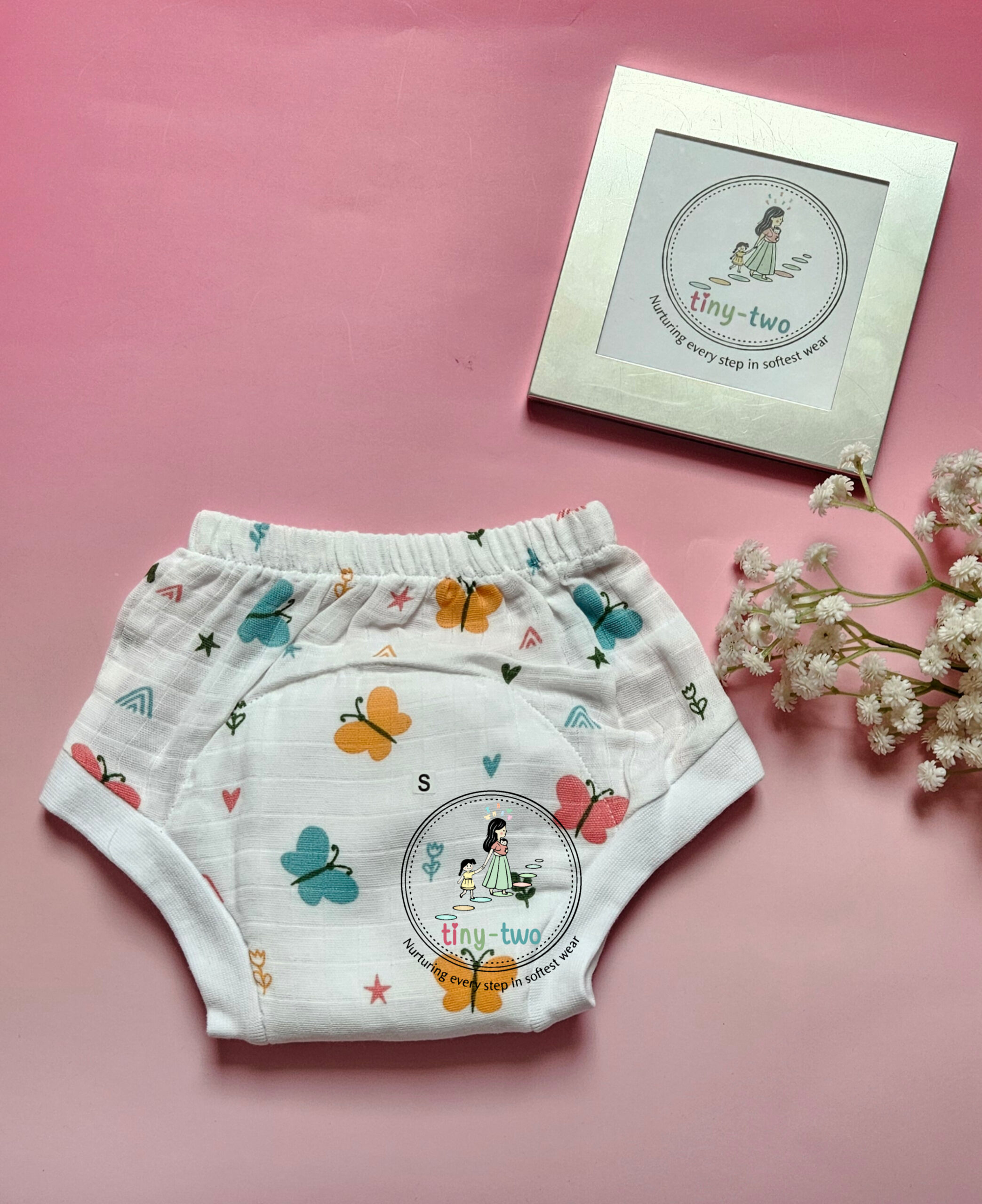 Soft Muslin Padded Training Undies 3