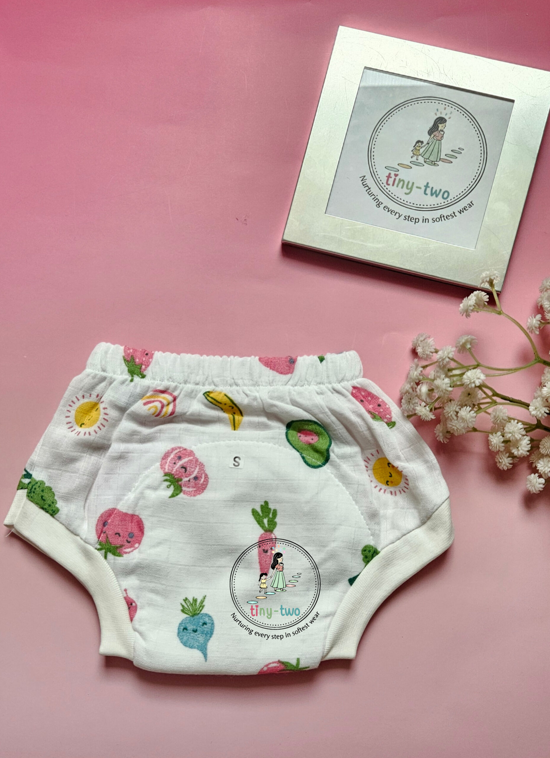 Soft Muslin Padded Training Undies 5