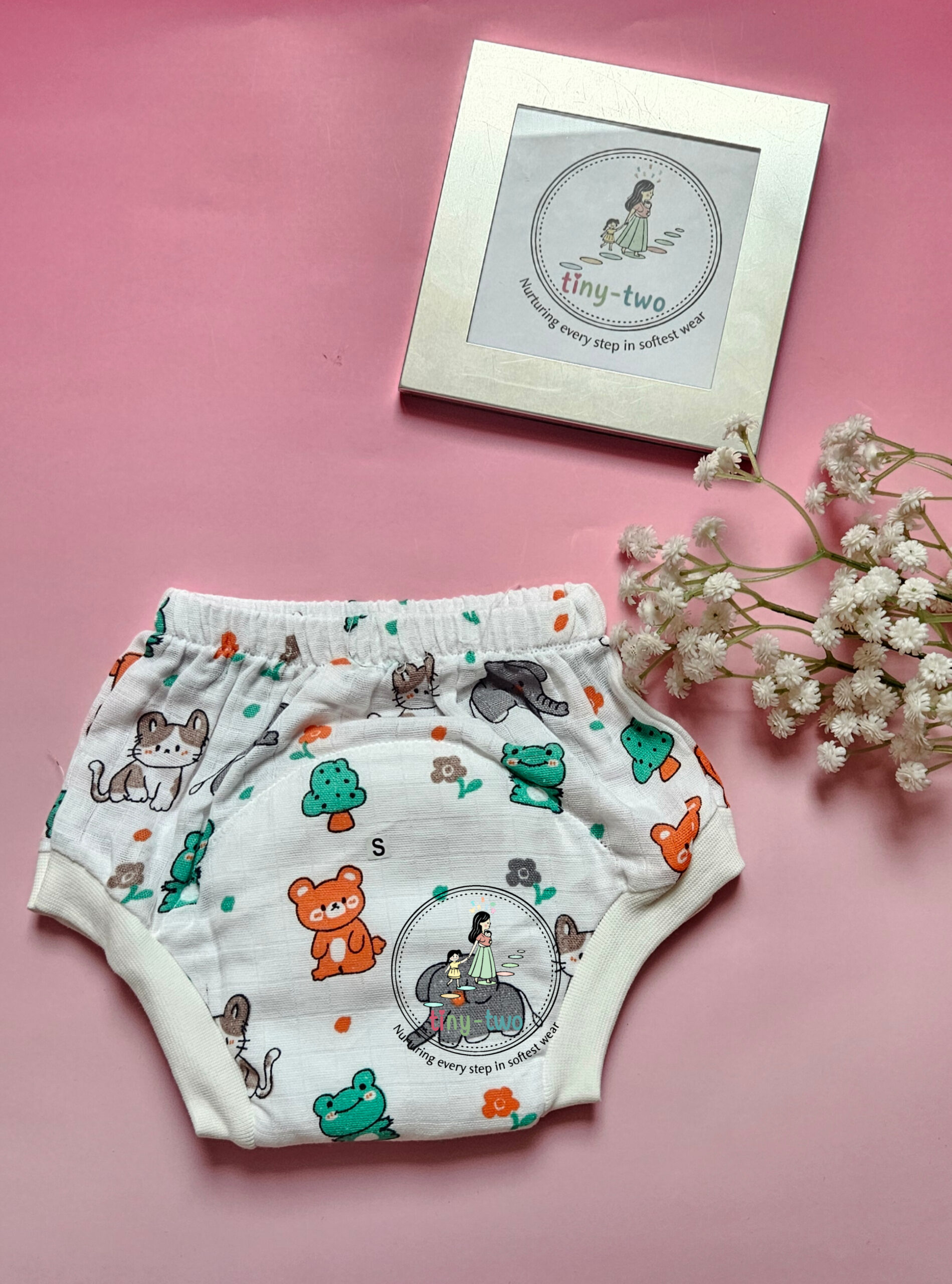 Soft Muslin Padded Training Undies 4