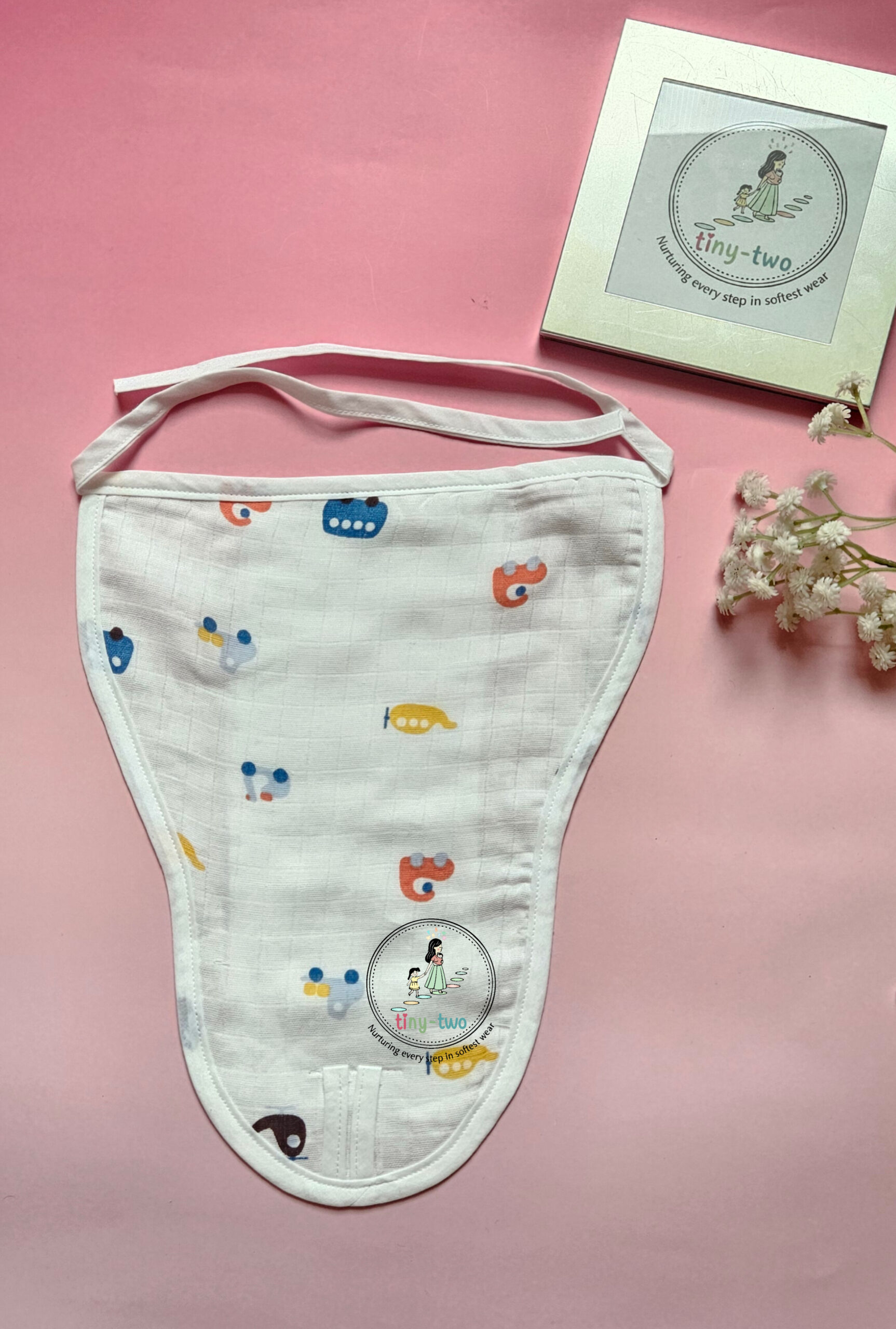 Pure Muslin Cotton Nappies (Langot)(Set of 5)