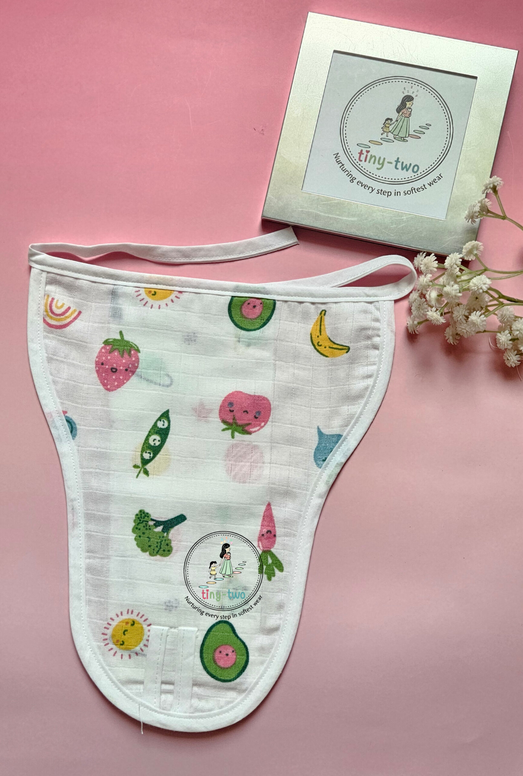 Pure Muslin Cotton Nappies (Langot)(Set of 5)