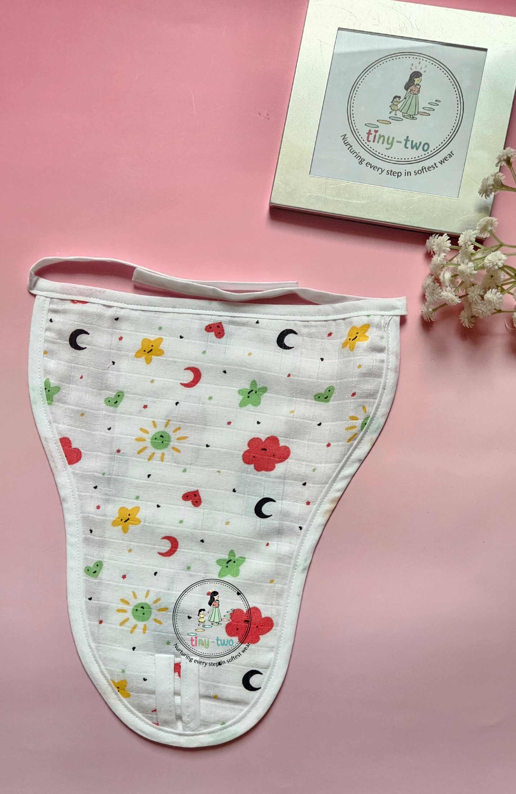 Pure Muslin Cotton Nappies (Langot)(Set of 5)