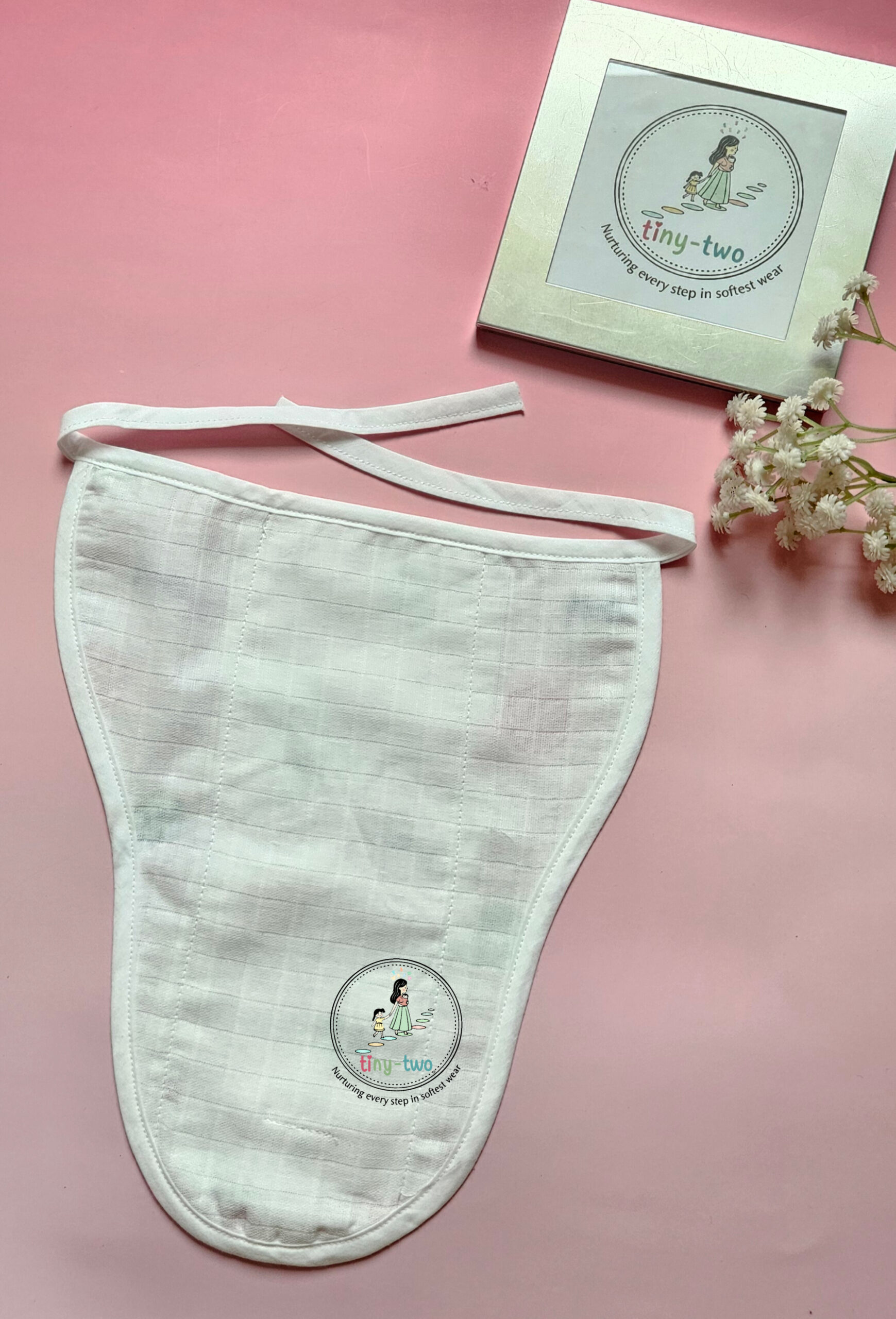 Pure Muslin Cotton Nappies (Langot)(Set of 5)