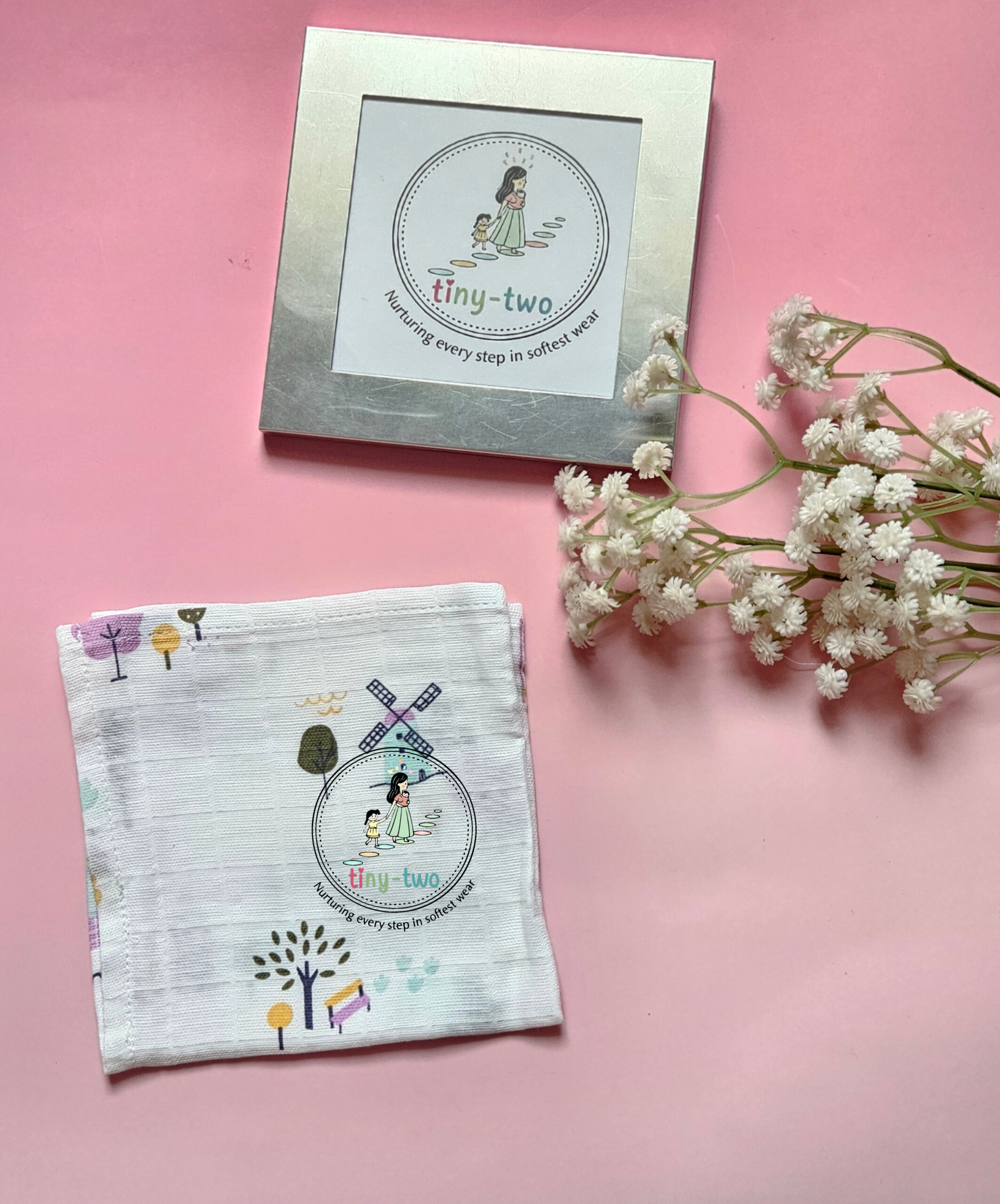 Premium Muslin Multi-Purpose Wipes (Set of 5)